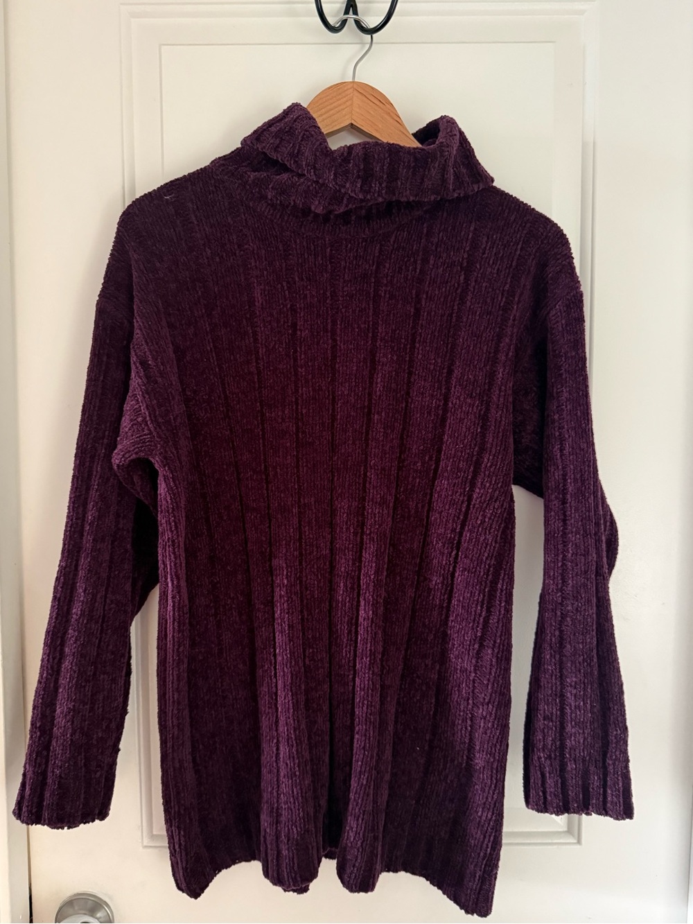 White Stag Chenille Turtleneck